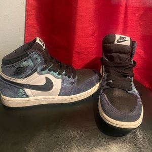 Little boy Nike sneakers